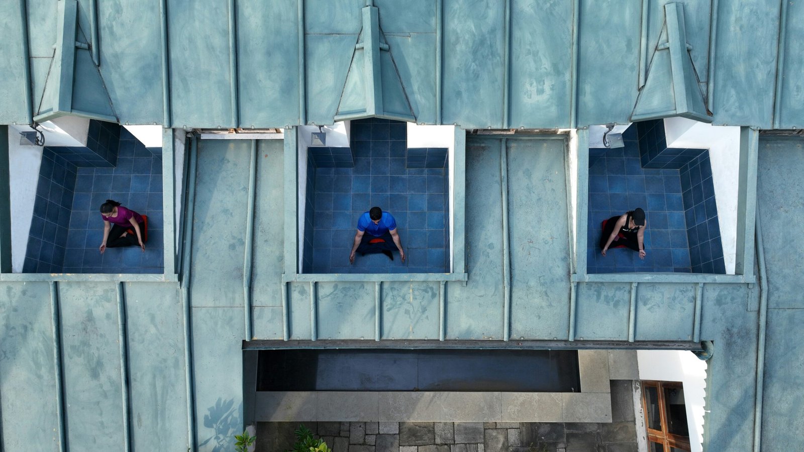 three-roof-top-window-drone-view